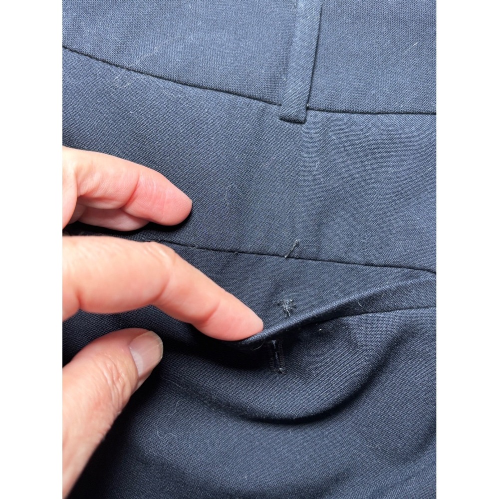 Talbots Heritage Wide Leg‎ Black Pants 16 Plus Interview Office Professional - Picture 10 of 10